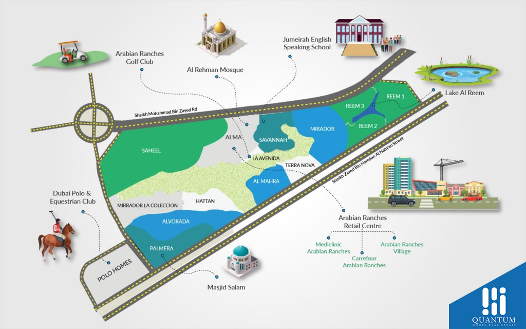 Al Reem 1, Arabian Ranches